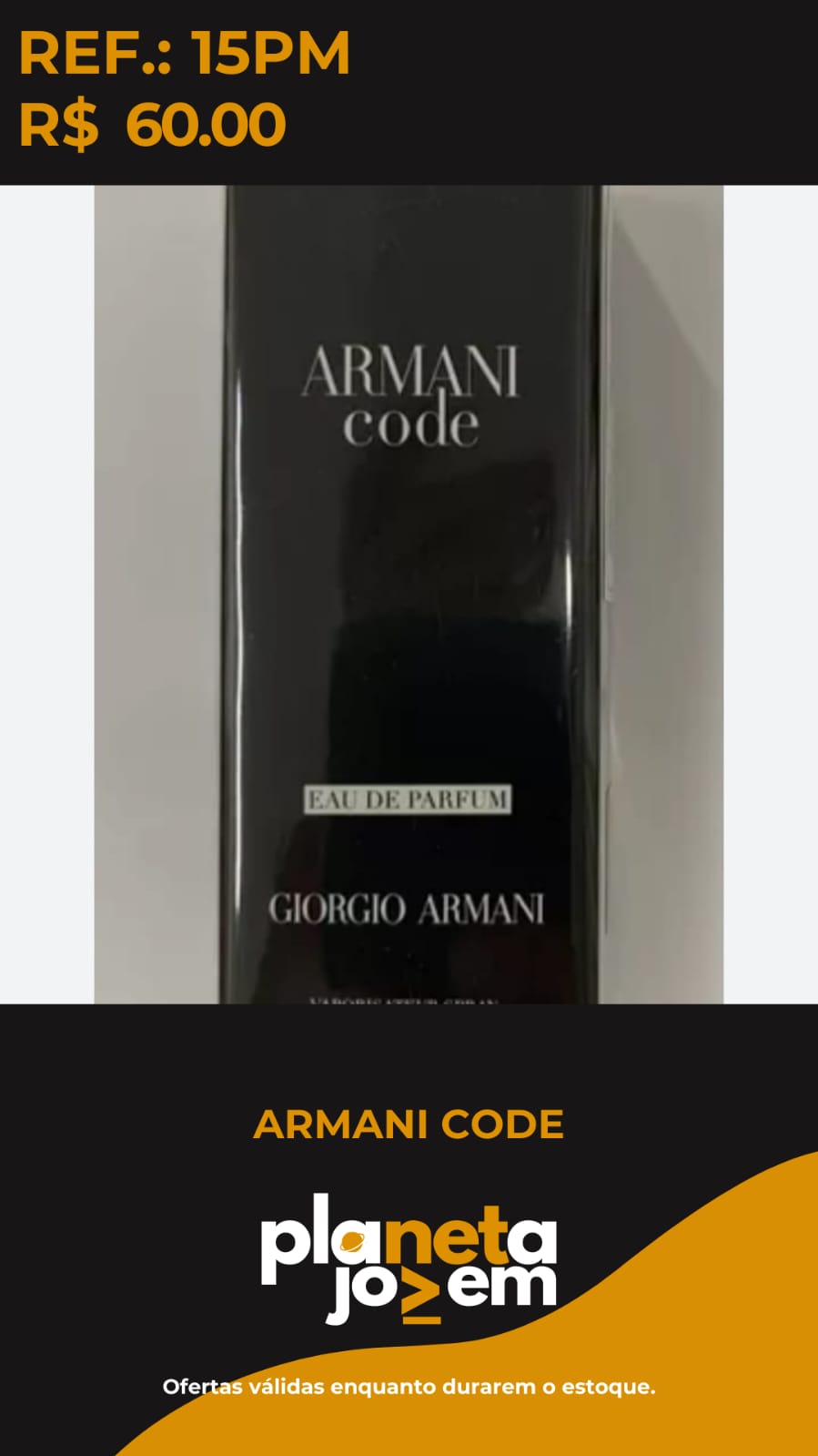 Armani code